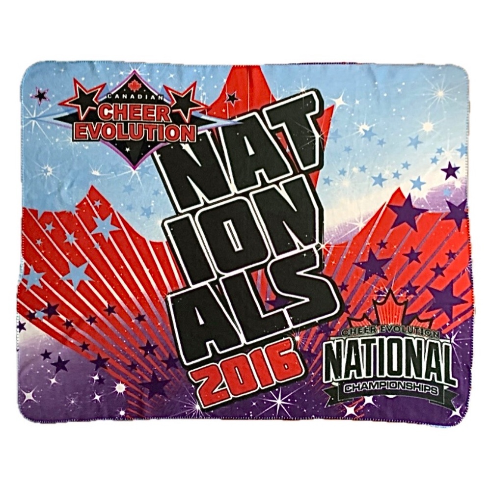 Cheer Evolution Competition National Champions Blanket (EUC)